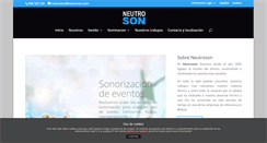 Desktop Screenshot of neutroson.com