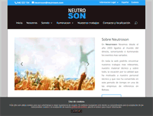 Tablet Screenshot of neutroson.com